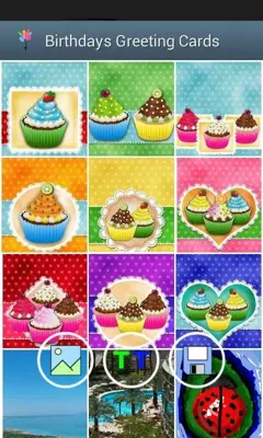 Birthdays Greeting Cards android App screenshot 2