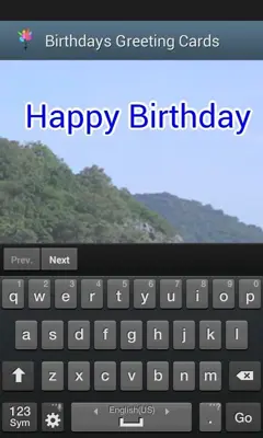 Birthdays Greeting Cards android App screenshot 4