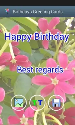 Birthdays Greeting Cards android App screenshot 5